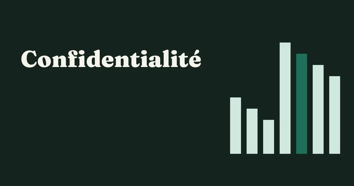 Confidentialité